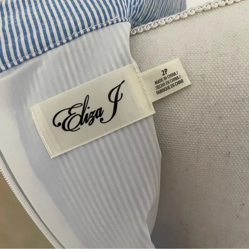 Eliza J Striped Shift Dress, 2P - Picture 13 of 14